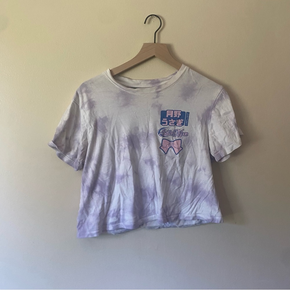 Sailor Moon Tie Dye Crop Top
